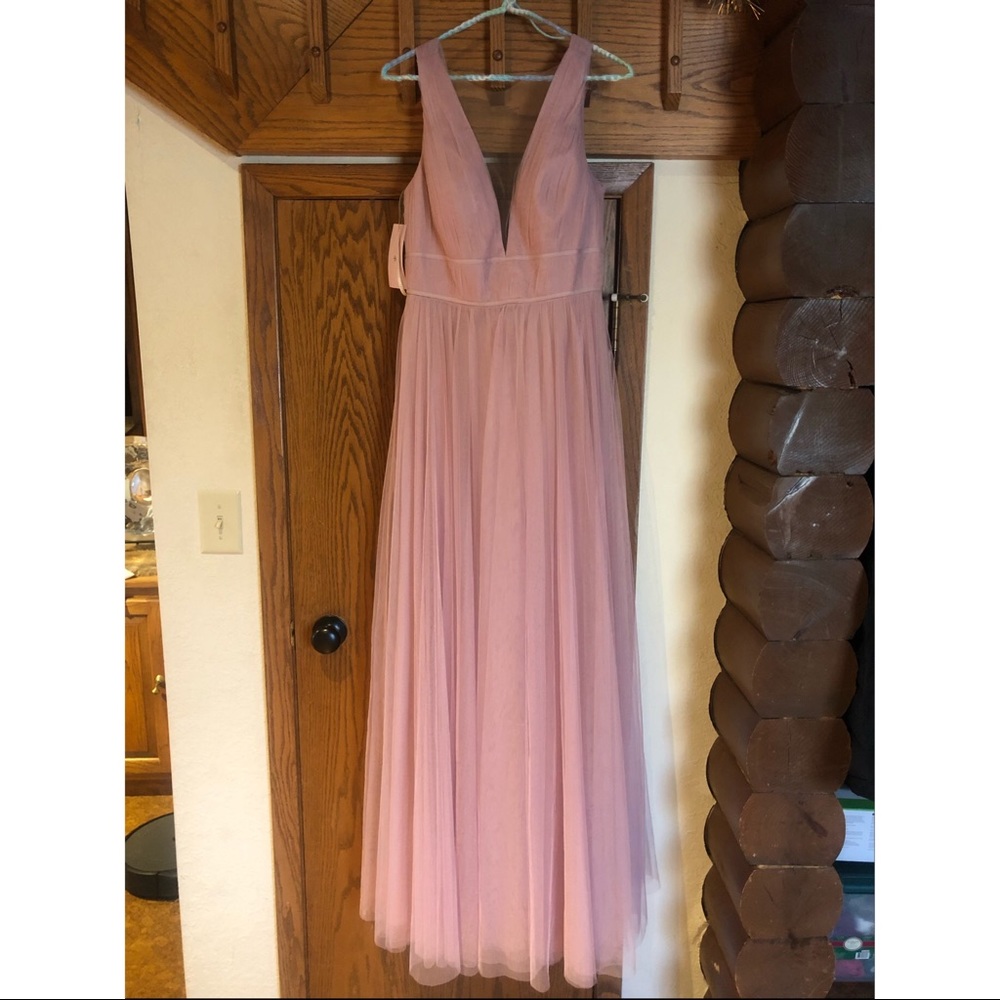 Jenny Yoo Anthropology Sarita Tulle Dress